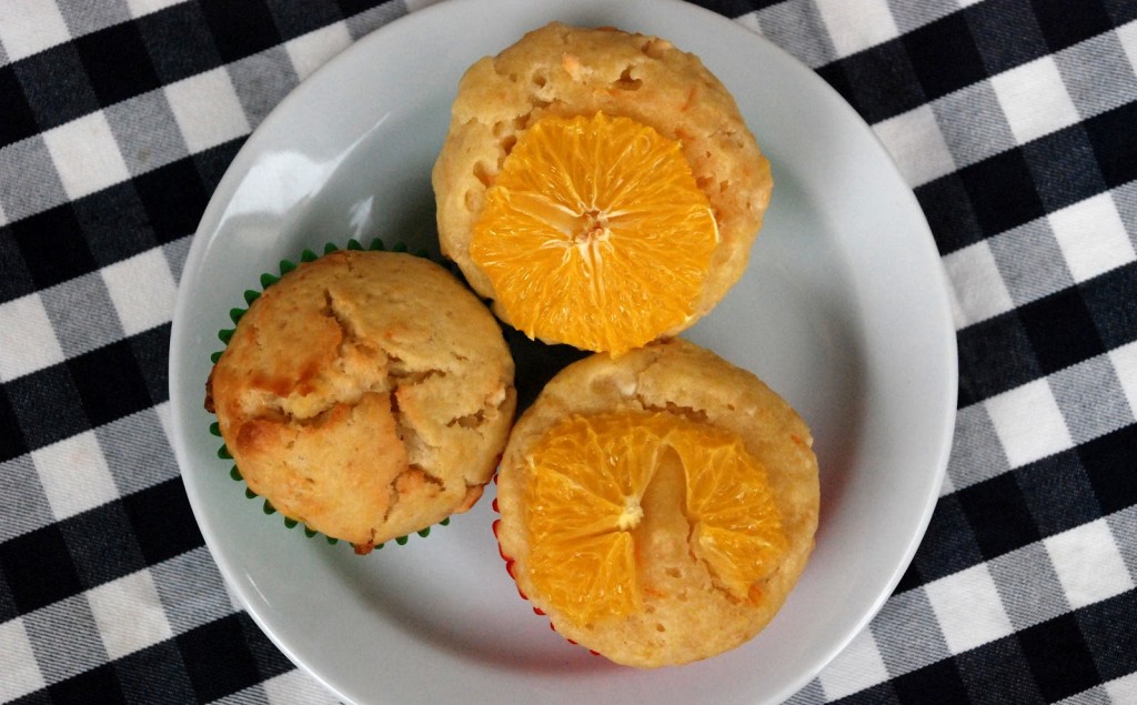 Čokoládovo-pomerančové muffiny