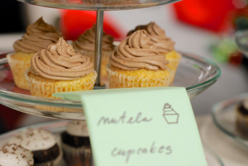 nutelové cupcakes