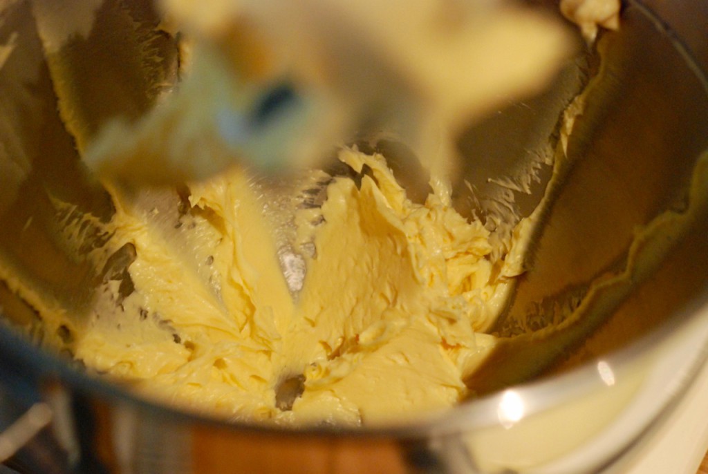 Našlehané máslo do nádivky